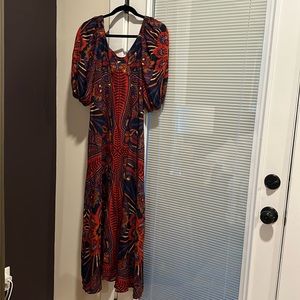 Farm Rio Maxi Dress, Size S